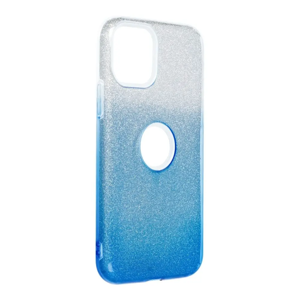 Prozorna modra torbica za iPhone 11 PRO Shining