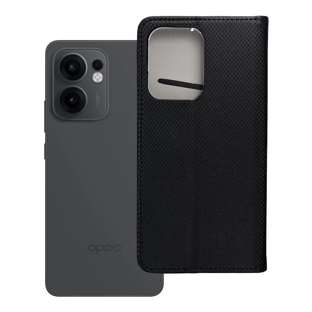Etui SMART CASE Book za OPPO RENO 13F 4G / 5G, črno