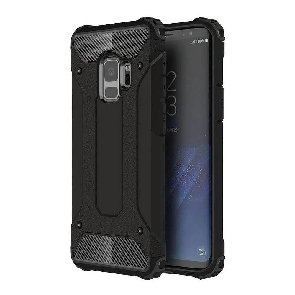 Ohišje za Samsung S9 Armor, črno