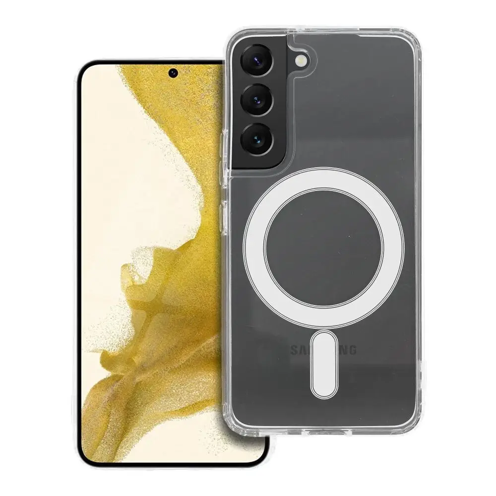 Transparentni etui za Samsung S22 Clear Mag Cover (STR), združljiv z MagSafe