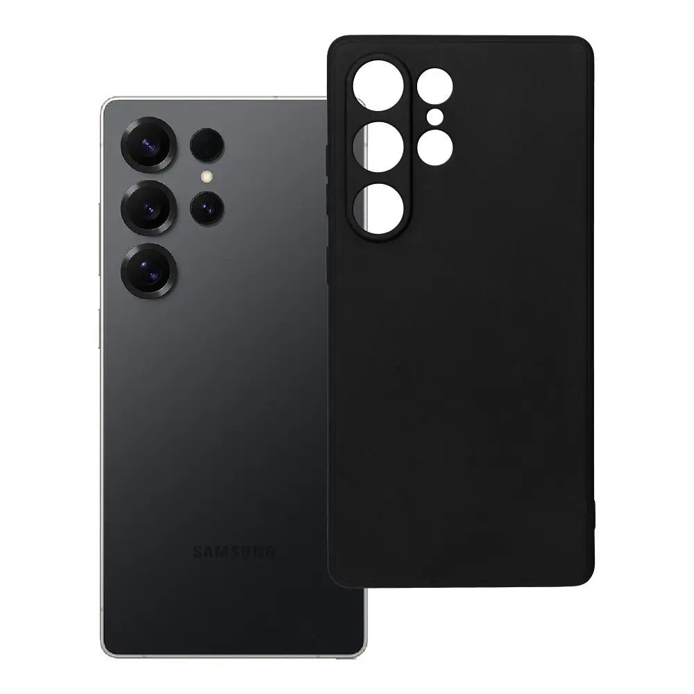 Mehka torbica za SAMSUNG S25 Ultra, črna