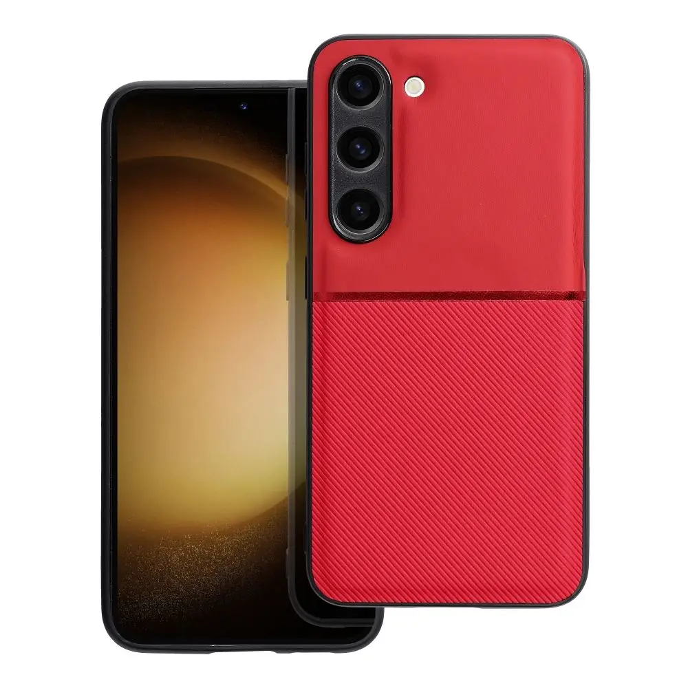 Etui za Samsung S23 Noble, rdeče