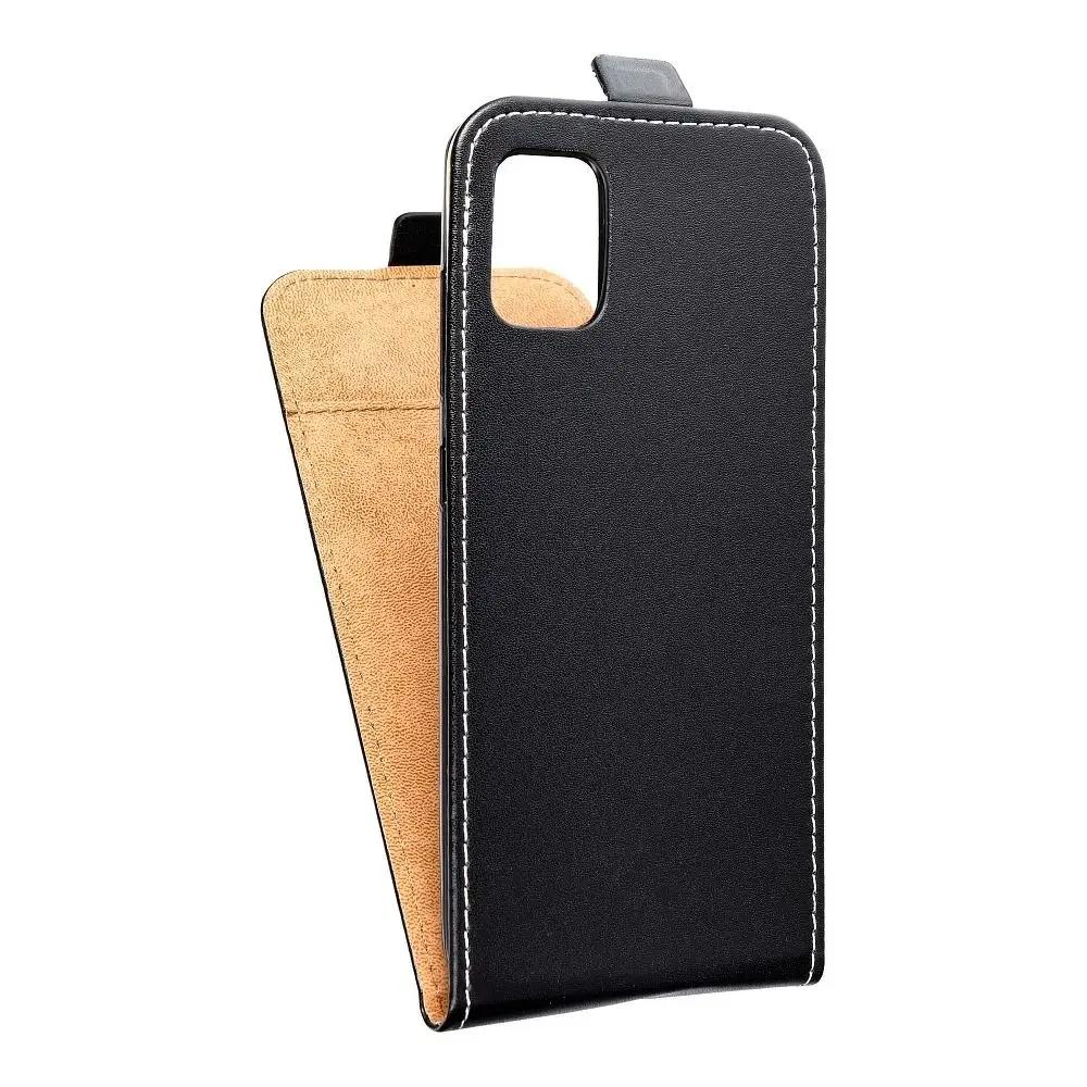 Vertikalni etui SLIM FLEXI FRESH za SAMSUNG A51, črn