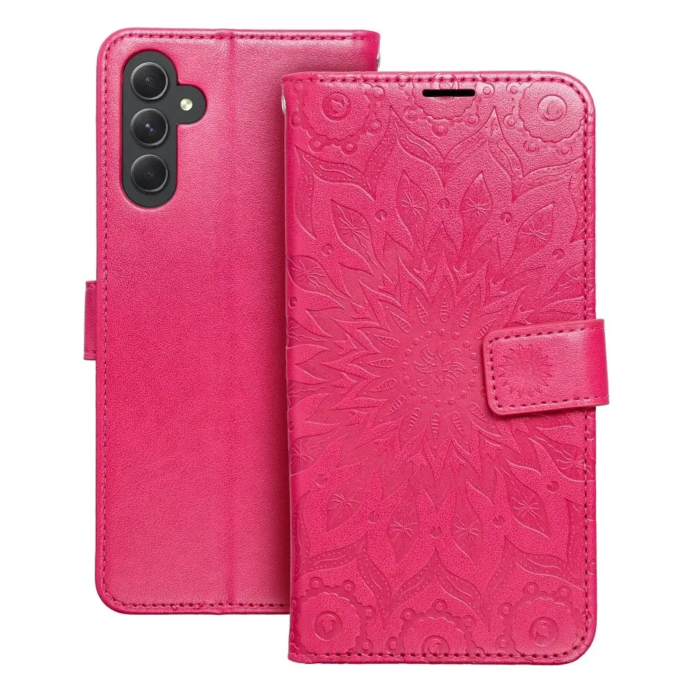 Torbica MEZZO Book za SAMSUNG A34 5G, mandala, magenta