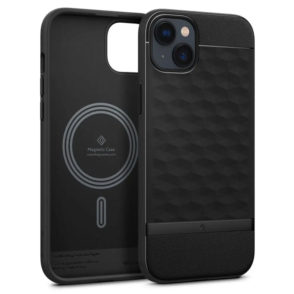 CASEOLOGY ovitek PARALLAX MAG za IPHONE 14 Plus, mat črna barva