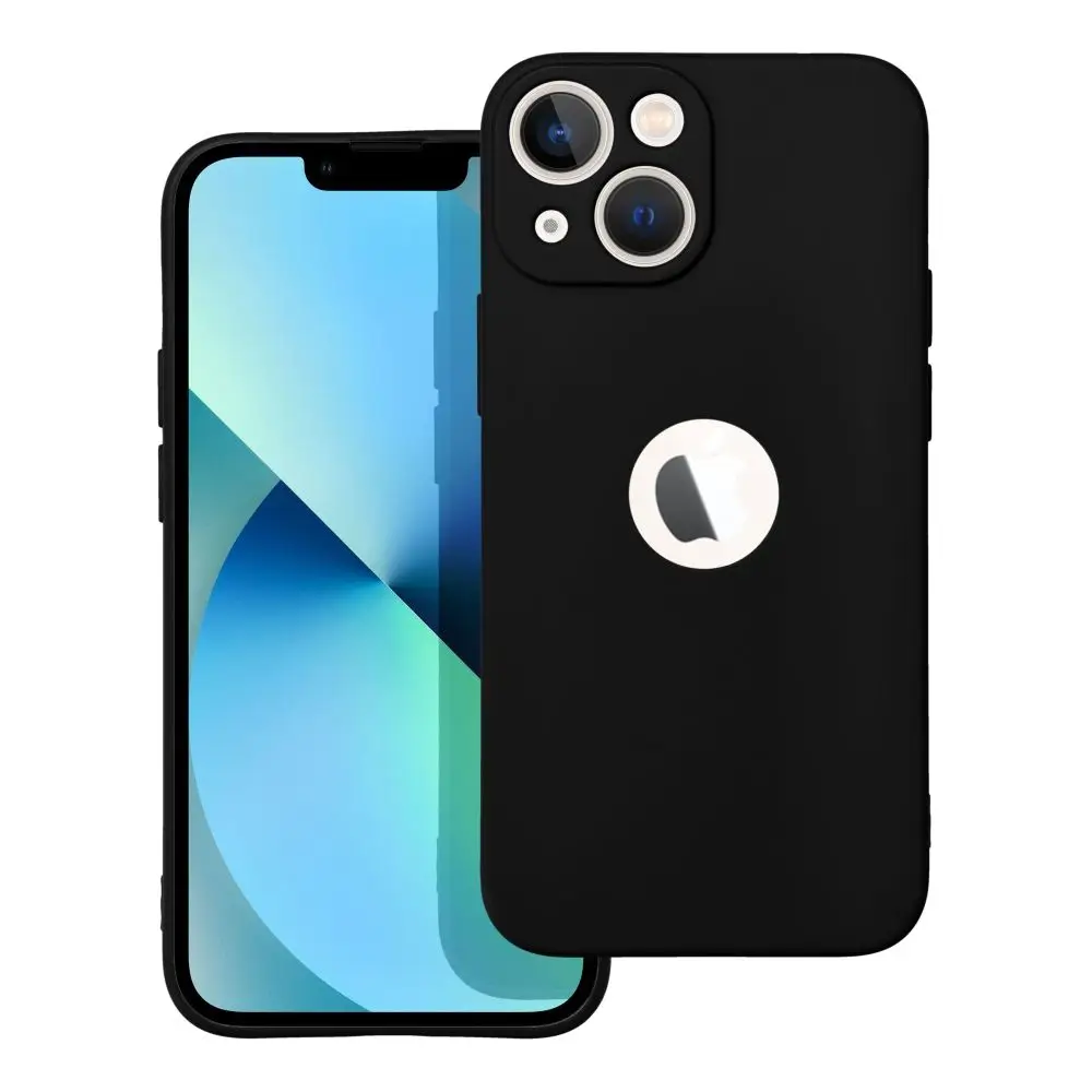 Mehka torbica za iPhone 13 Mini, črna
