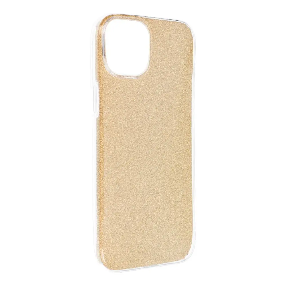 Ohišje za iPhone 15 PLUS v bleščeči zlati barvi
