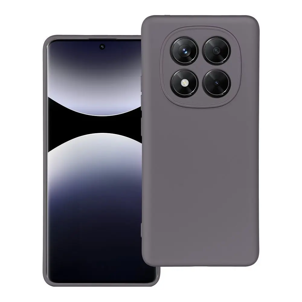 Ohišje za Xiaomi Redmi NOTE 14 PRO 5G v sivi barvi Metallic
