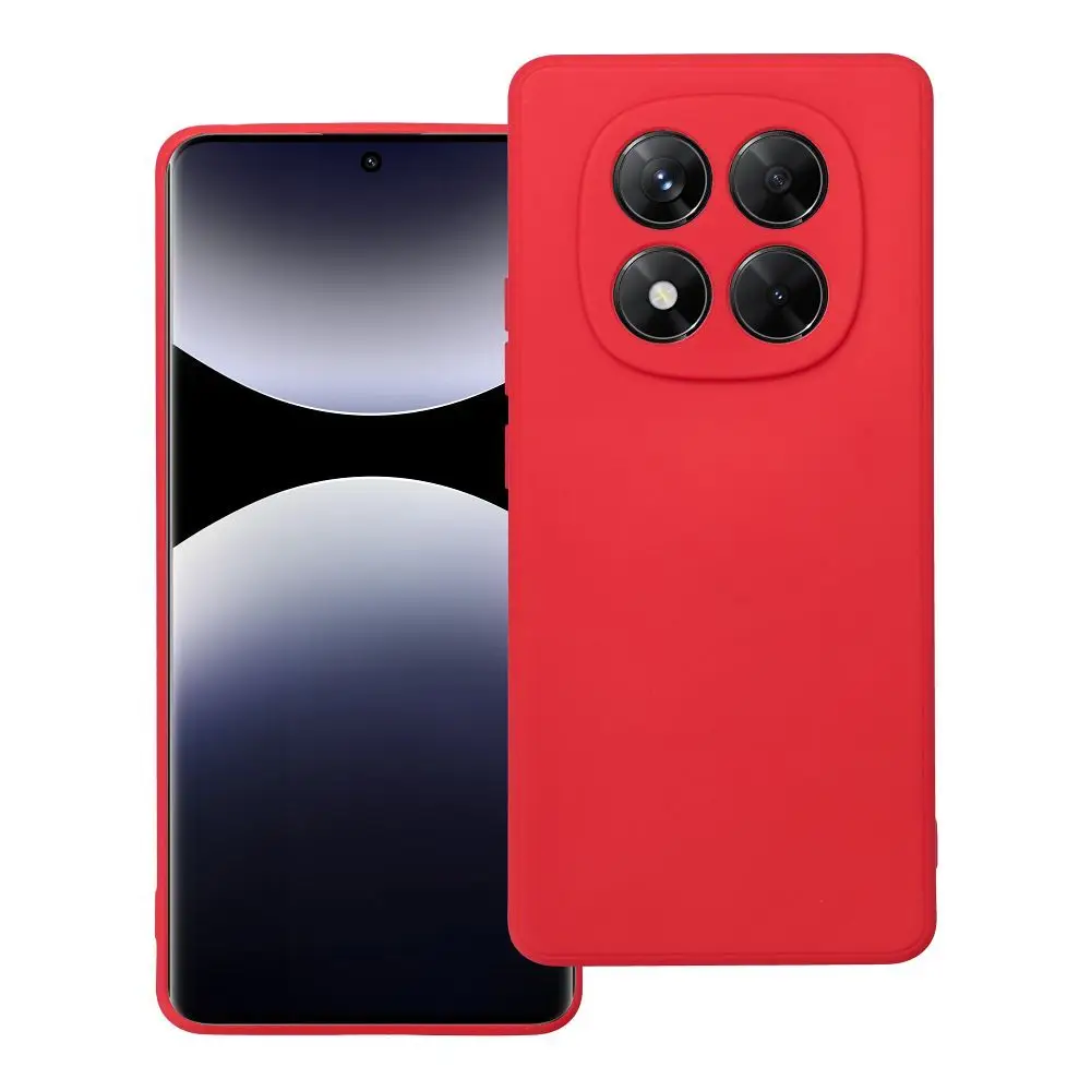 Mehka torbica za XIAOMI Redmi Note 14 Pro 4G, rdeča