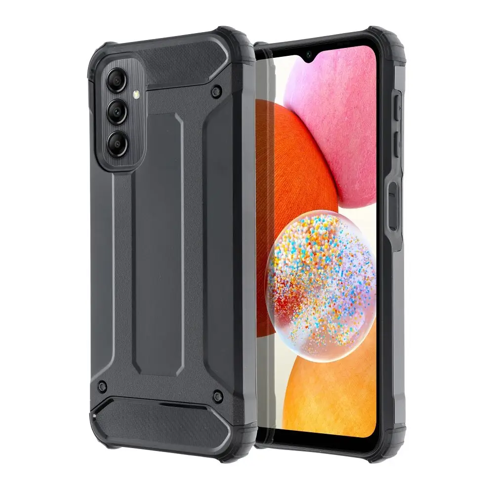 Ovitek za Samsung A14 5G / A14 4G Armor, črn