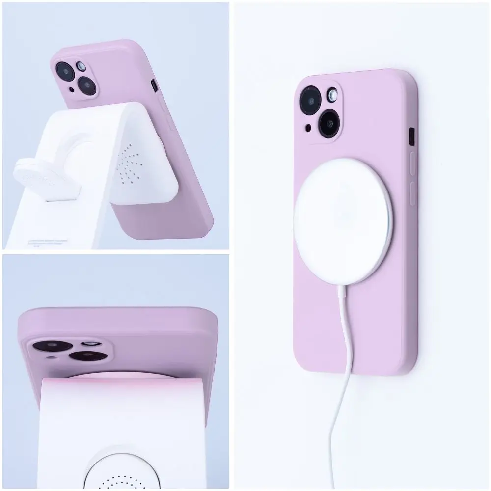 SILICONE MAG COVER ovitek, združljiv z MagSafe, za iPhone 17 Air, roza