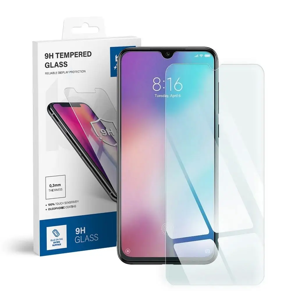 Kaljeno steklo za Xiaomi Mi 9 Blue Star