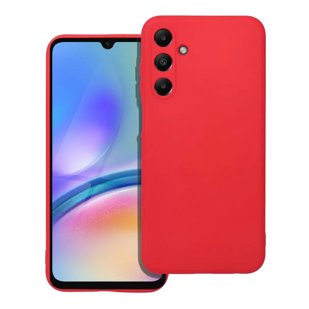 Mehka torbica za SAMSUNG A25 5G, rdeča