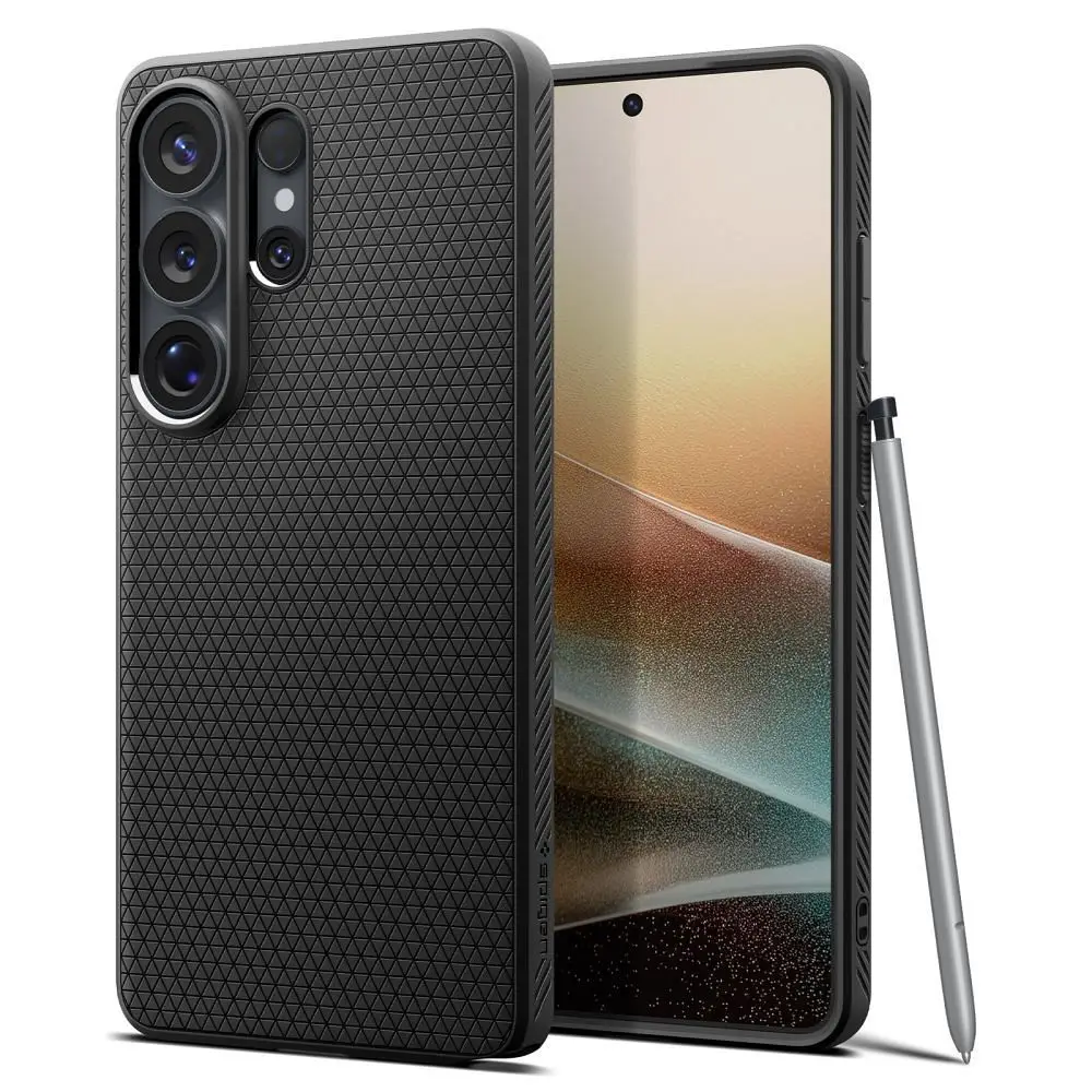 SPIGEN ovitek LIQUID AIR za SAMSUNG S26 Ultra, mat črna barva