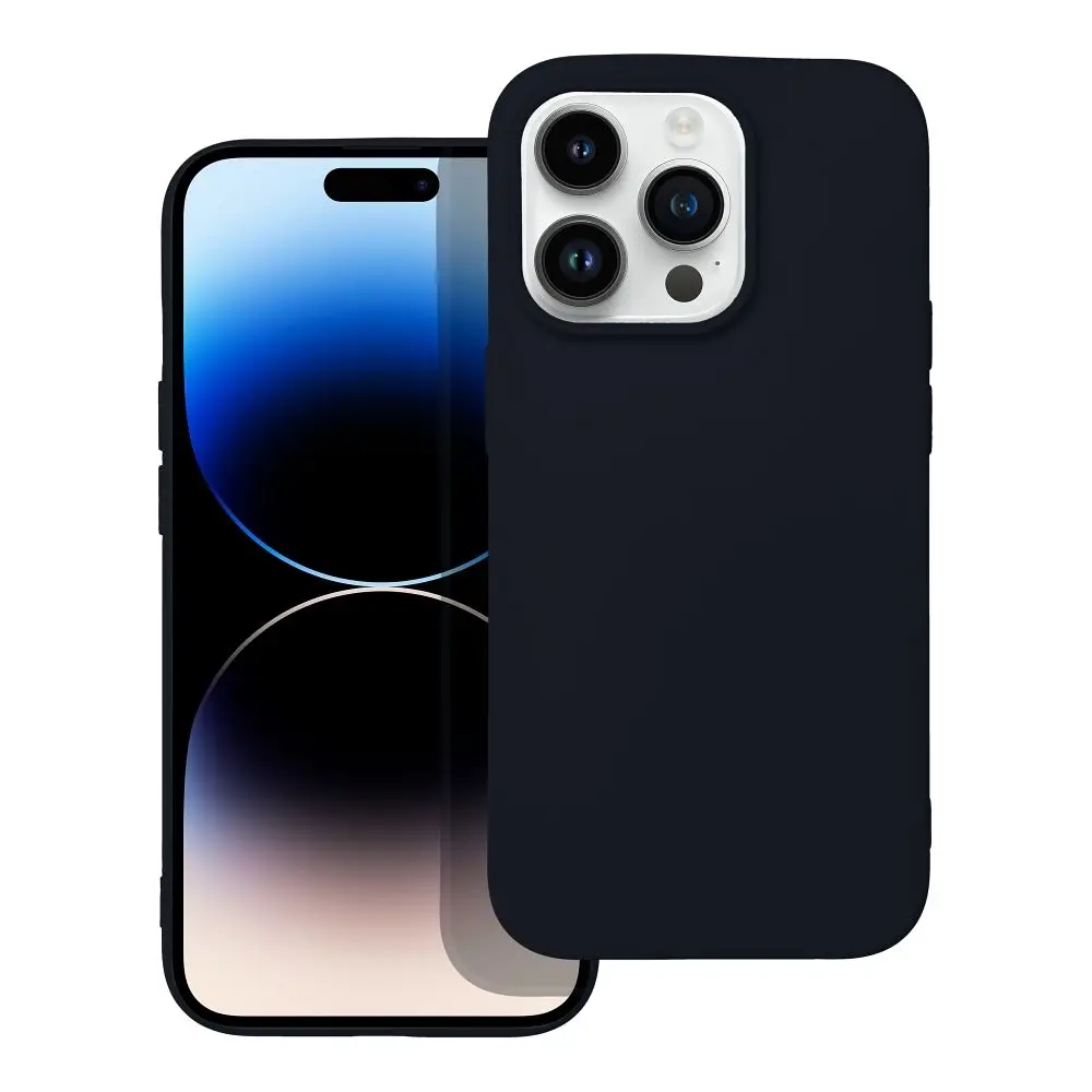 Mehka torbica za iPhone 14 Pro, črna