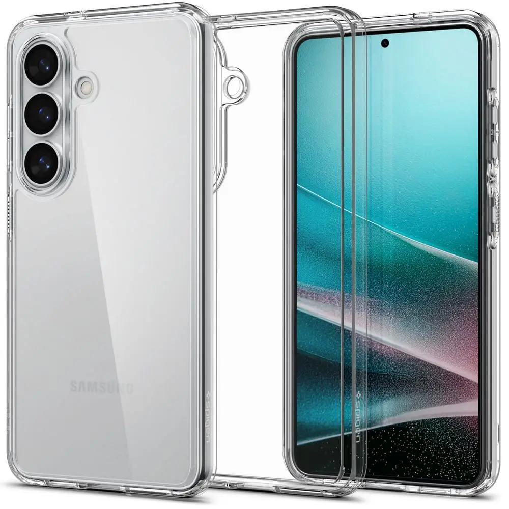 SPIGEN ovitek ULTRA HYBRID za SAMSUNG S26, kristalno prozoren
