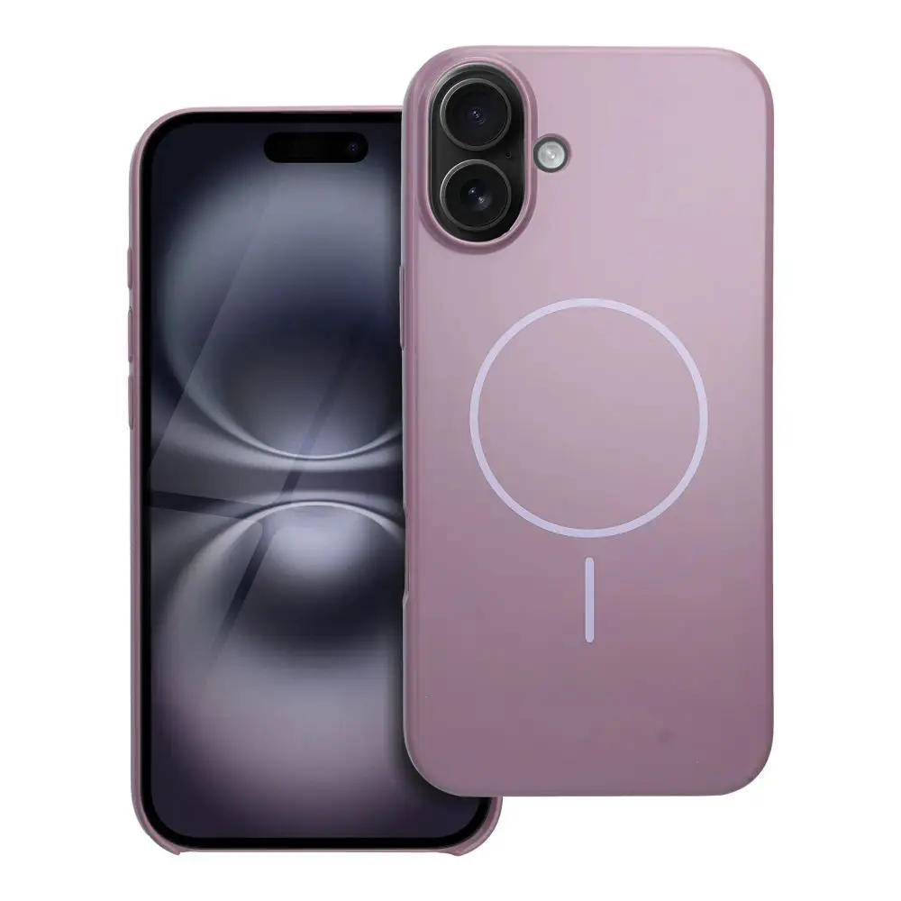 Ovitek za iPhone 16 PLUS Glossy Mag Cover, združljiv z MagSafe, vijoličen