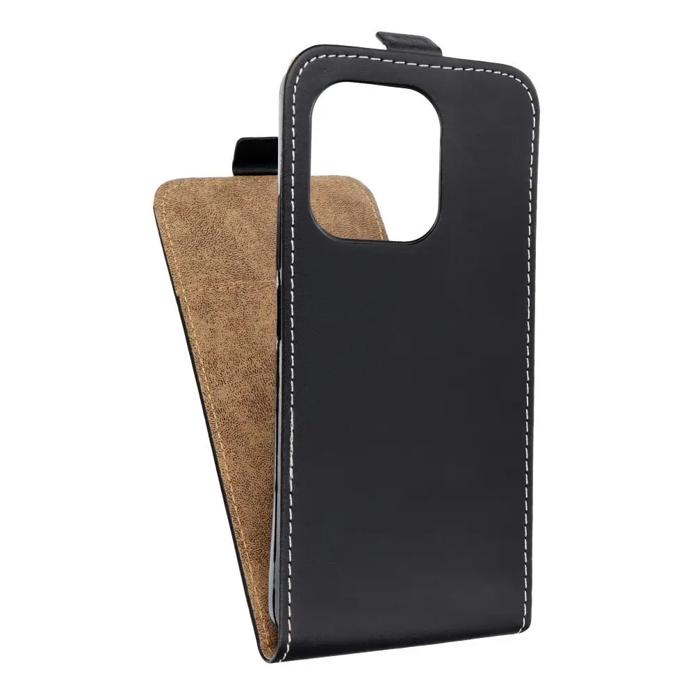Vertikalni etui SLIM FLEXI FRESH za XIAOMI Redmi Note 13 4G, črn