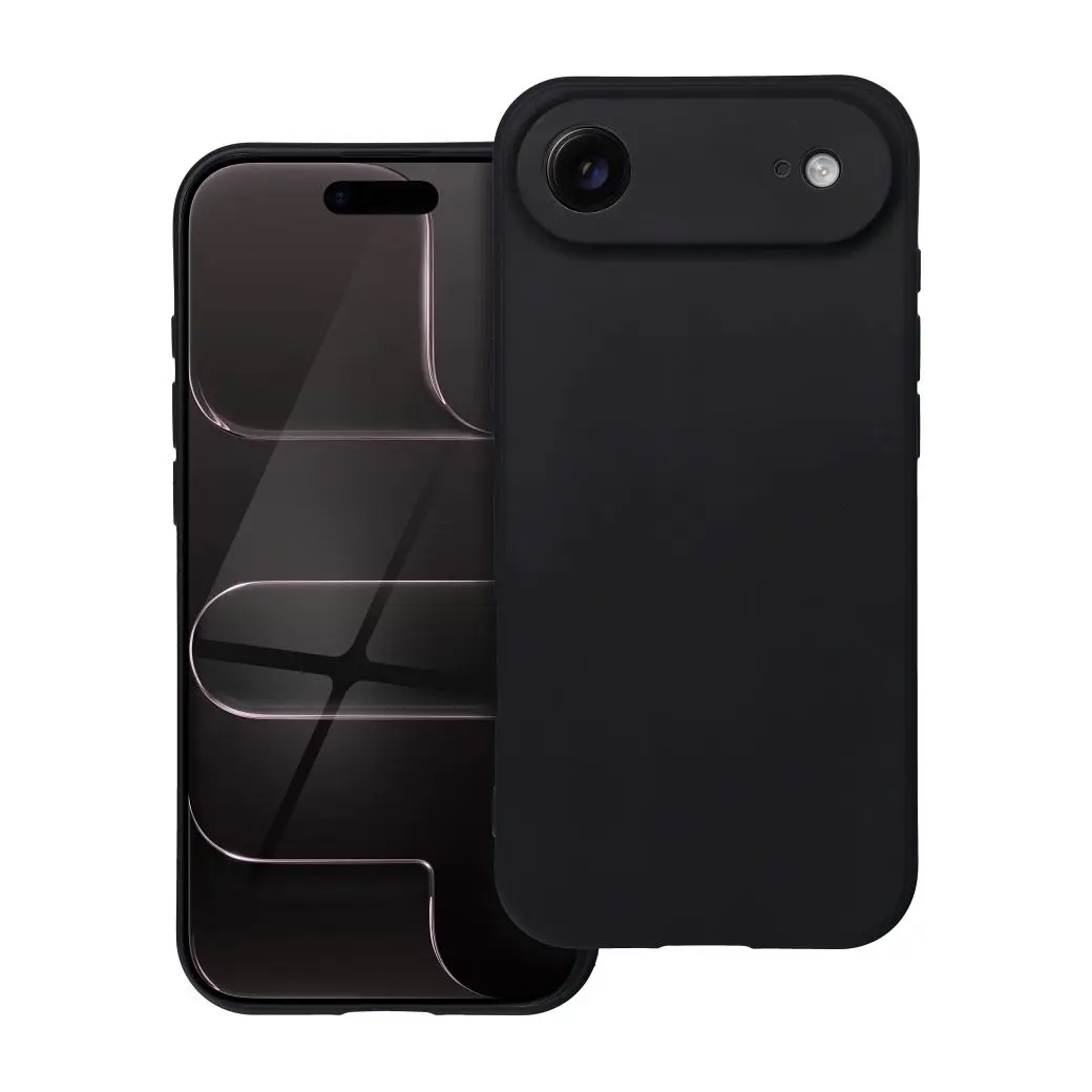Mehka torbica za iPhone 17 Air, črna