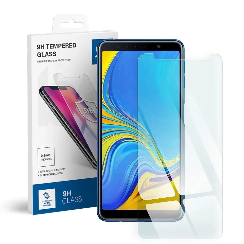 Kaljeno steklo za Samsung Galaxy A7 2018 Blue Star