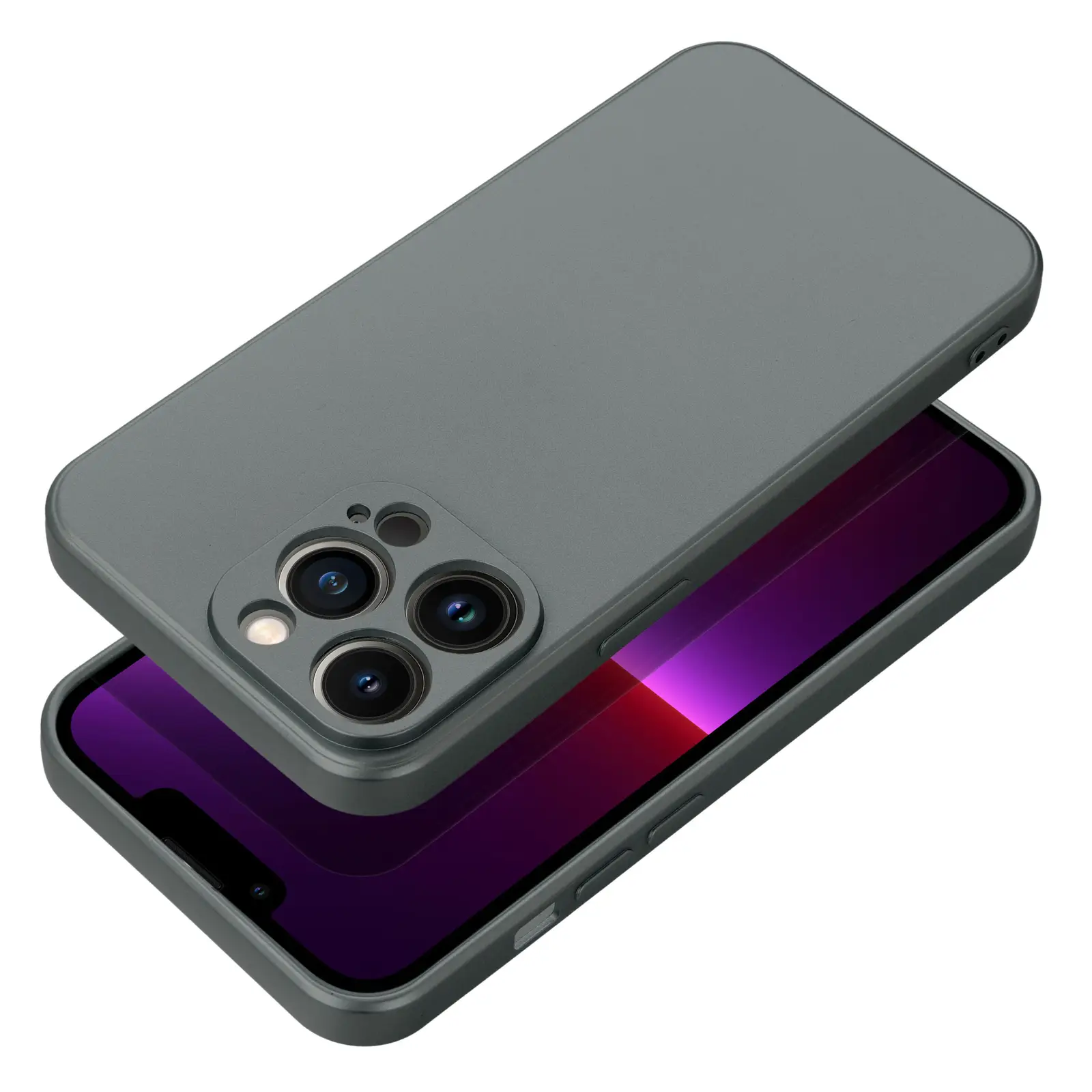 Ovitek za iPhone 17 AIR v sivi barvi Metallic
