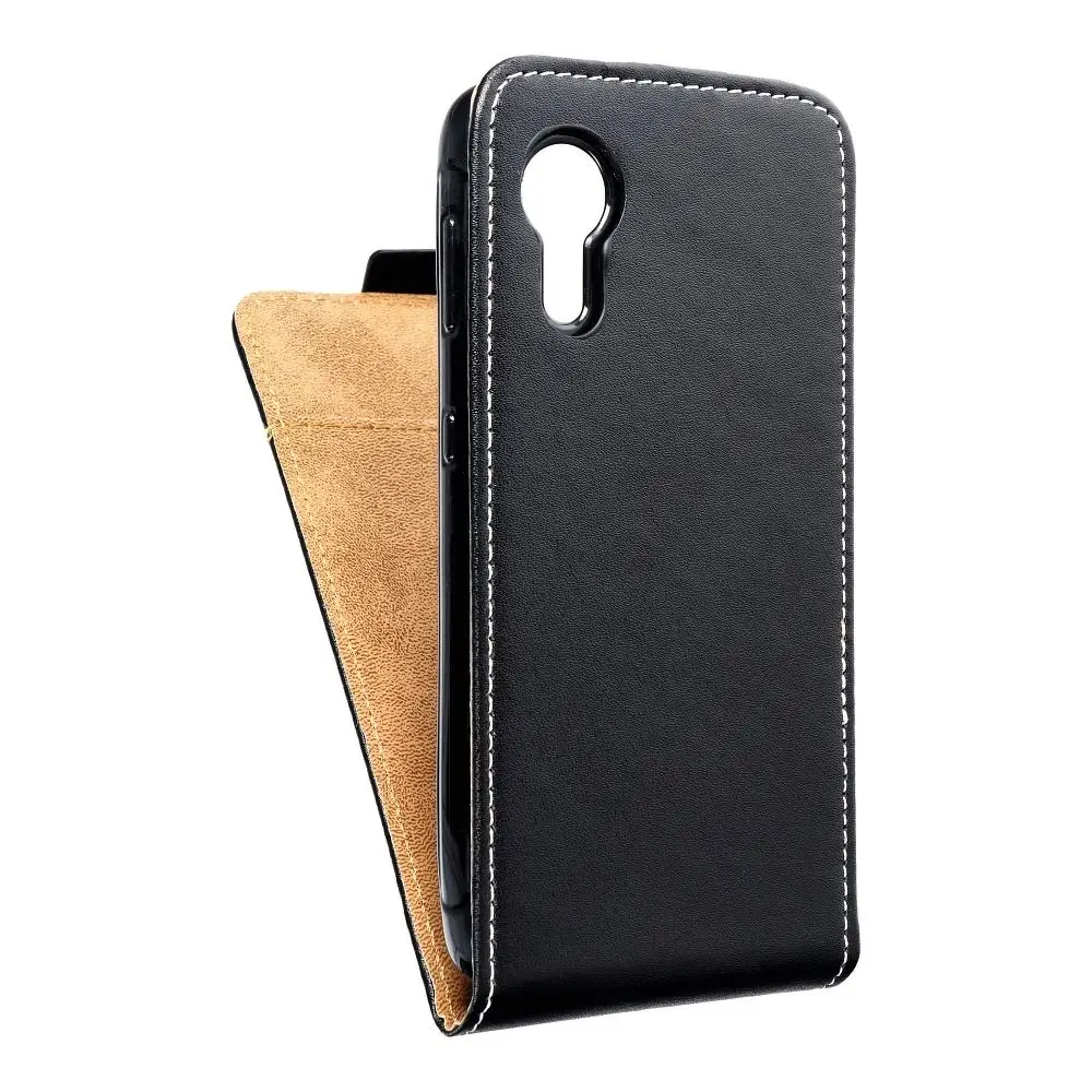 Vertikalni etui SLIM FLEXI FRESH za SAMSUNG Xcover 5, črn