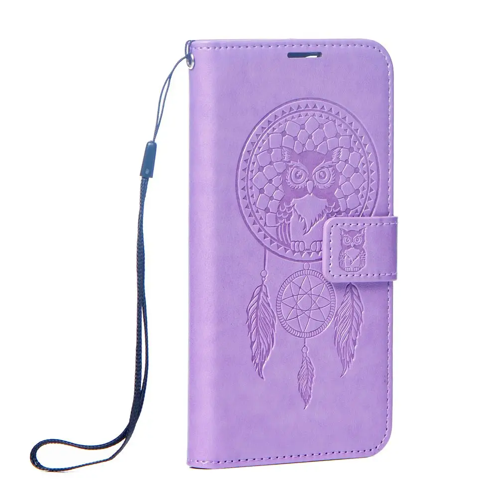 Torbica MEZZO Book za XIAOMI Redmi Note 15 PRO PLUS 5G, motiv lovilca sanj, vijolična