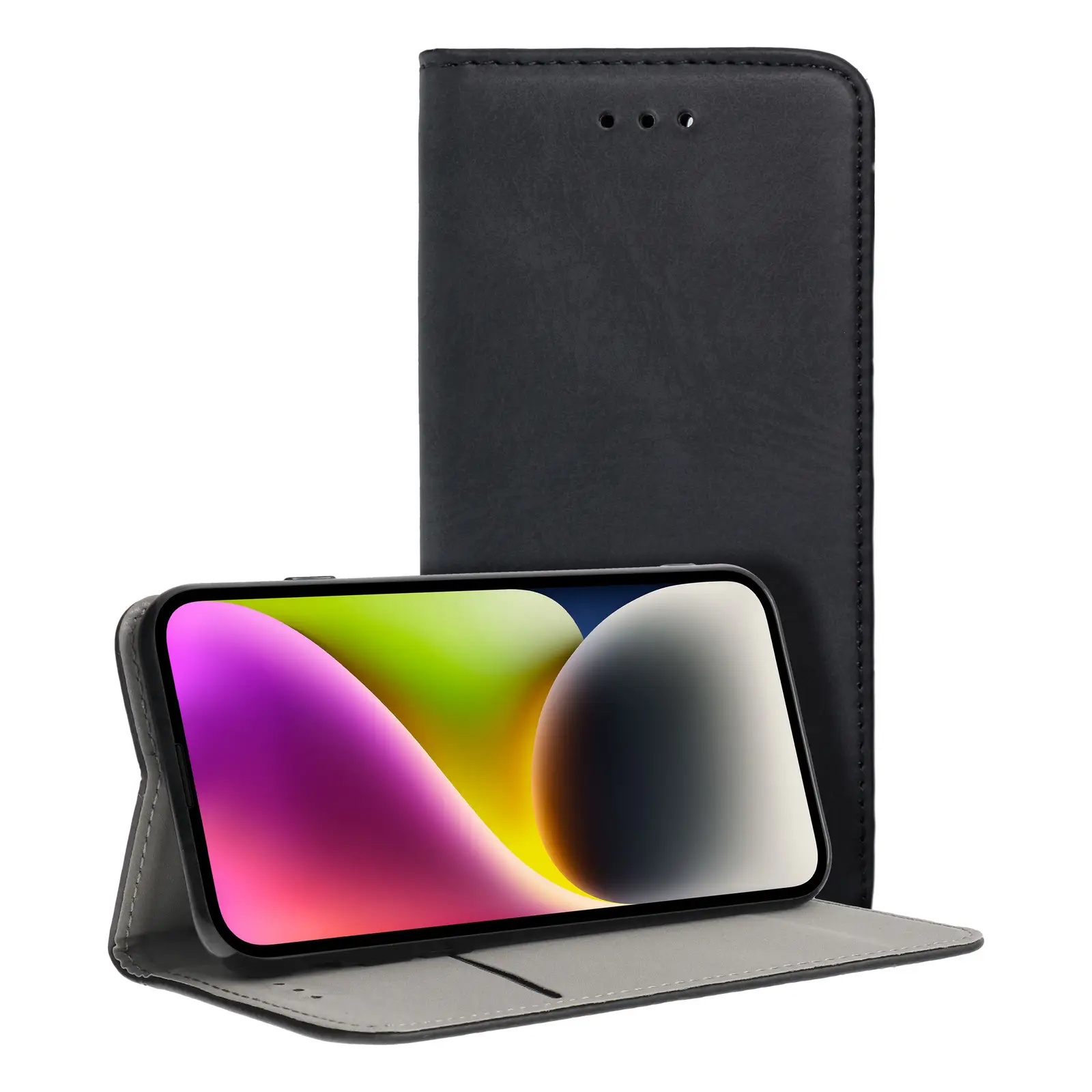 Torbica SMART MAGNETO za SAMSUNG A12 / M12, črna