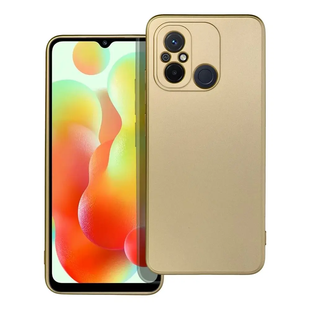 Ohišje za Xiaomi Redmi 12C v zlati barvi