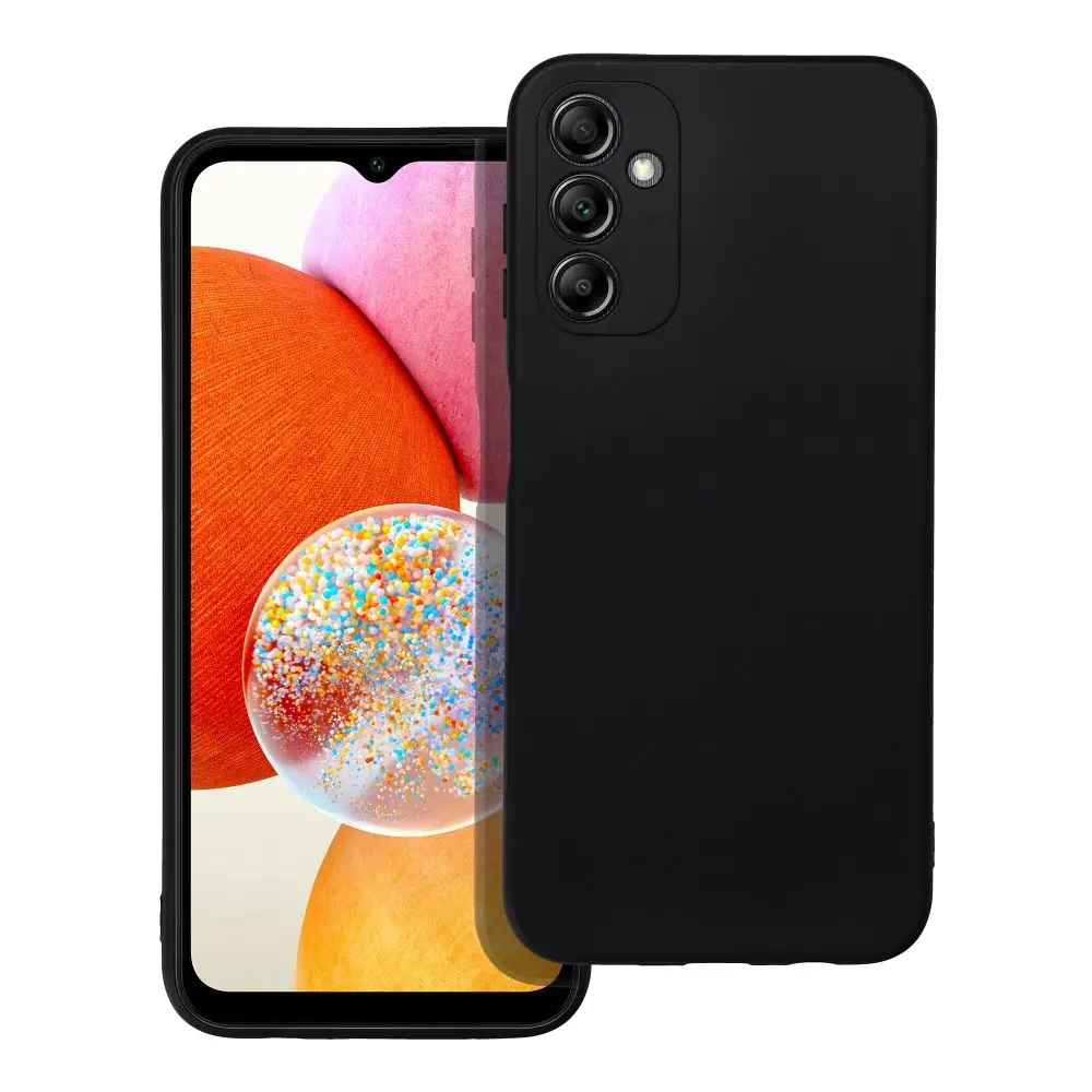 SOFT ovitek za SAMSUNG A14 5G / A14 4G, črn