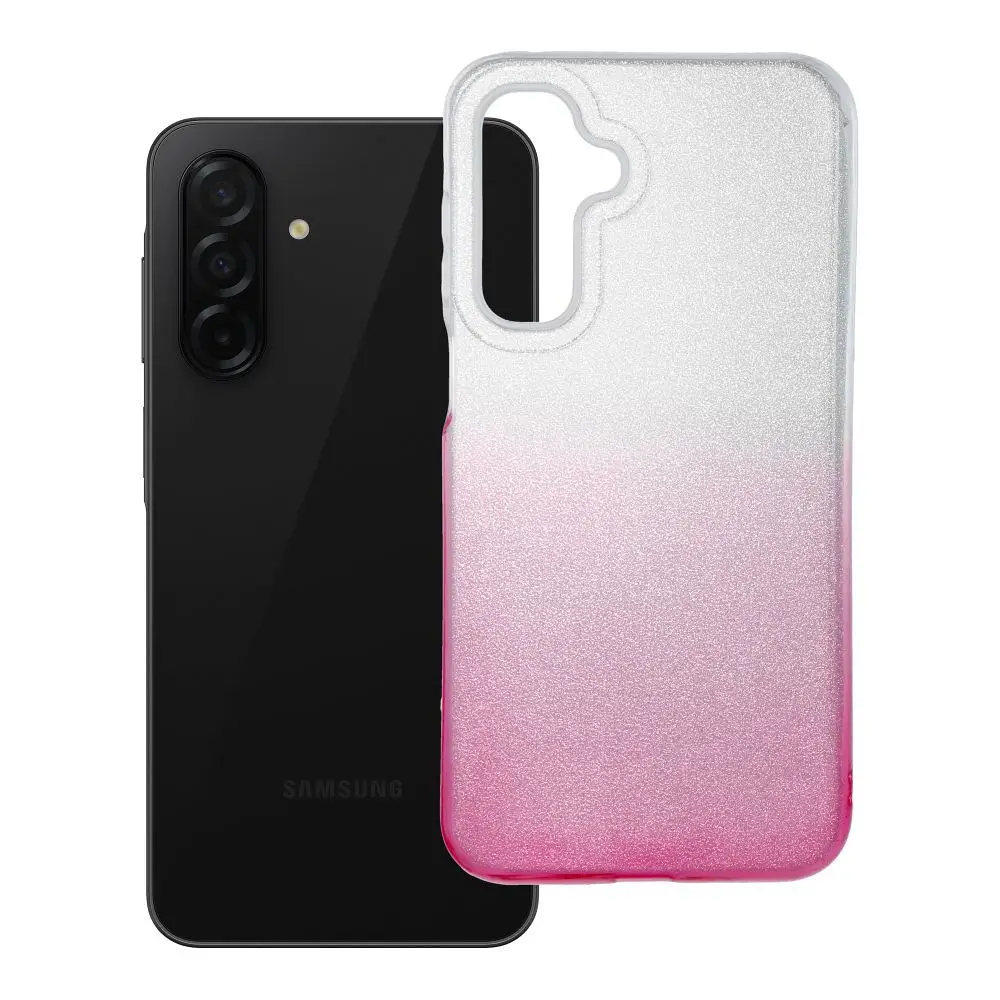 Prozorna roza torbica za Samsung A26 5G Shining
