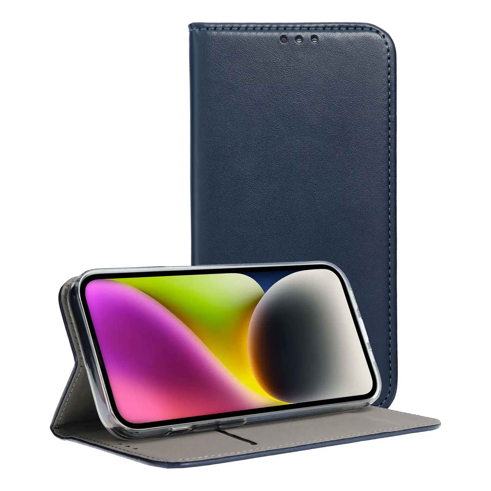Etui SMART MAGNETO za OPPO A5 4G / A5 5G, temno modra barva