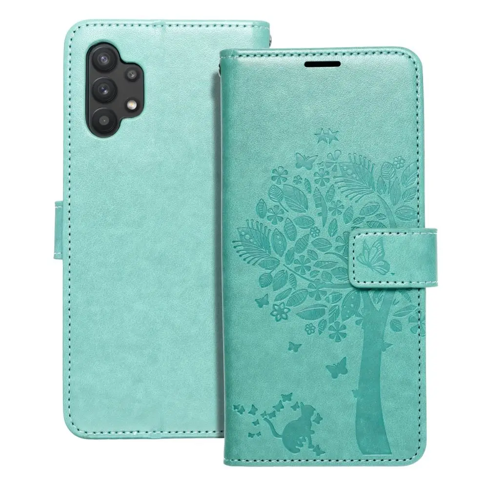 Torbica MEZZO Book za SAMSUNG A32 5G, lesno zelena
