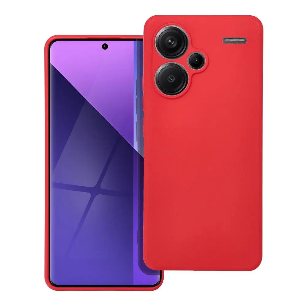 Mehka torbica za XIAOMI Redmi Note 13 Pro Plus 5G, rdeča