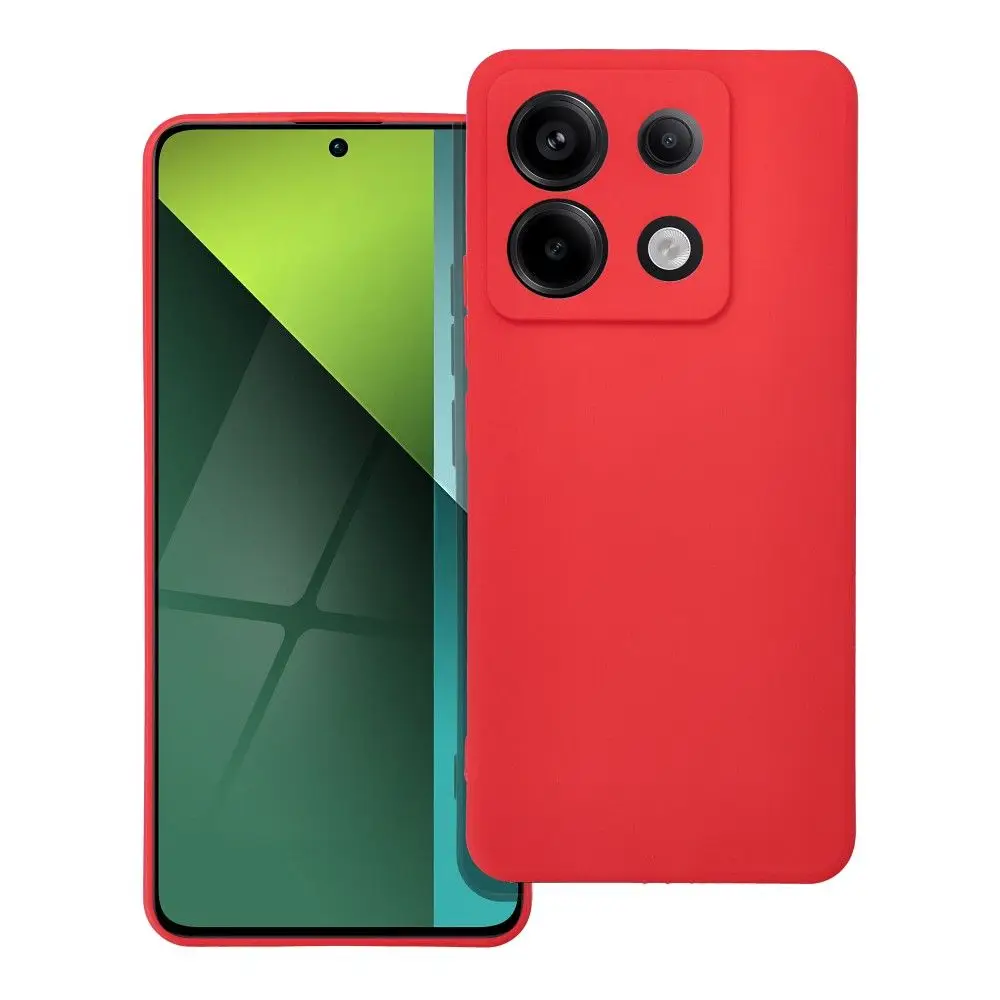 Mehka torbica za XIAOMI Redmi Note 13 Pro 5G, rdeča