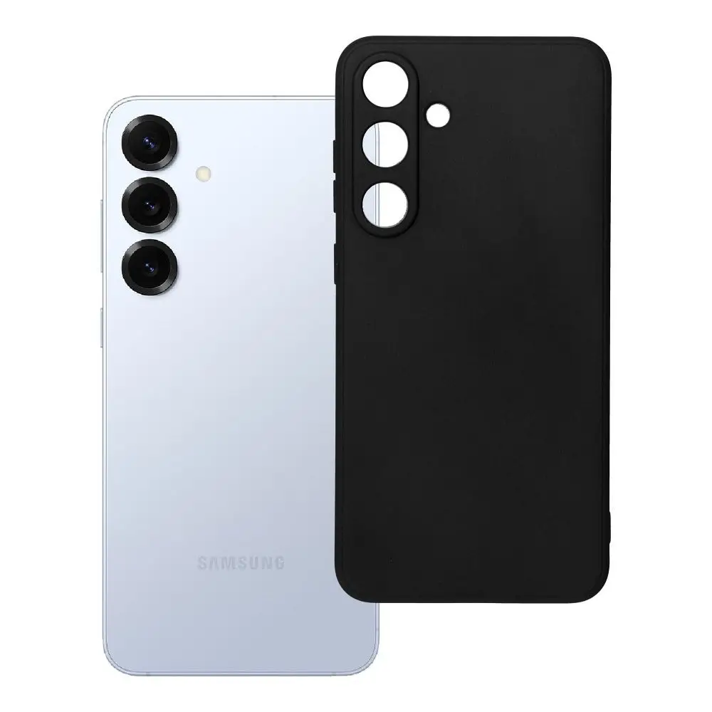 Mehka torbica za SAMSUNG S25 Plus, črna