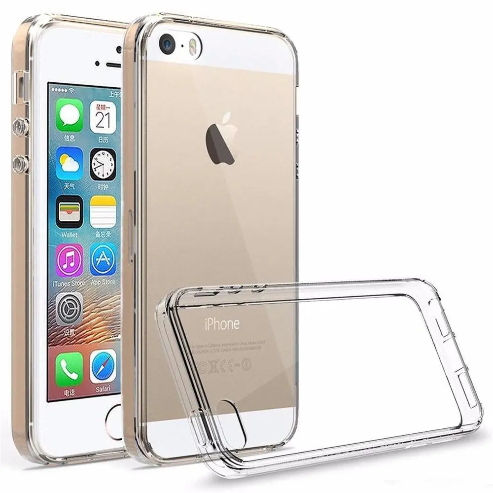 Ohišje BACK CASE ULTRA SLIM 0,5 mm za iPhone 5/5S