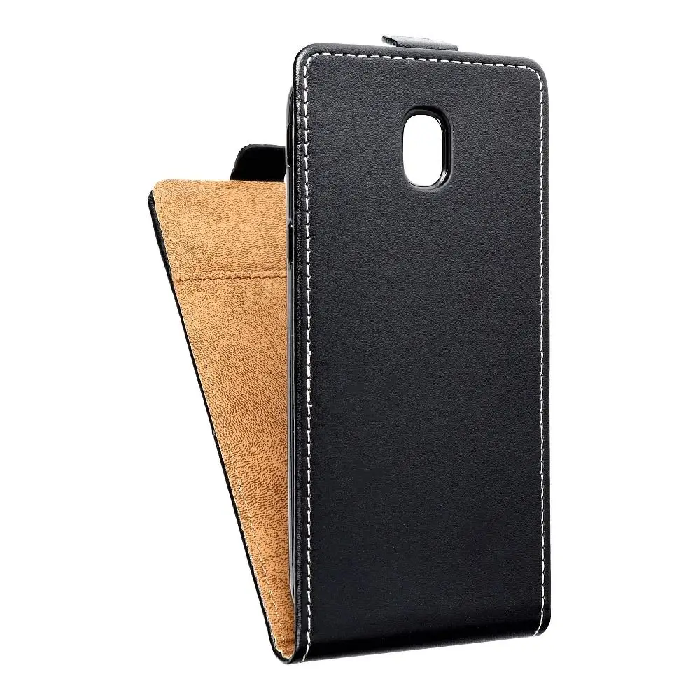 Vertikalni etui SLIM FLEXI FRESH za SAMSUNG J5 2017, črn