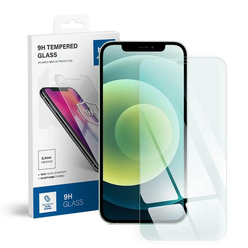 Kaljeno steklo za iPhone 12 MINI Blue Star
