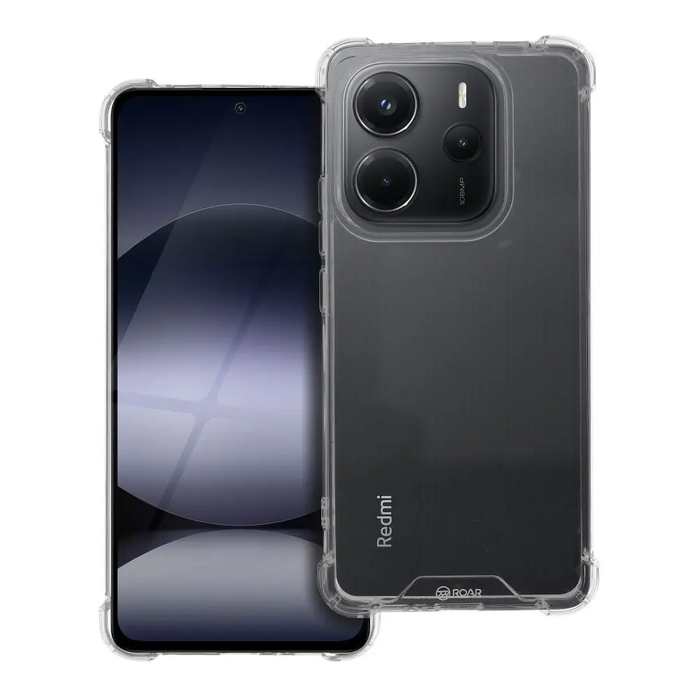ROAR ARMOR ovitek za XIAOMI Redmi Note 14 5G, prozoren