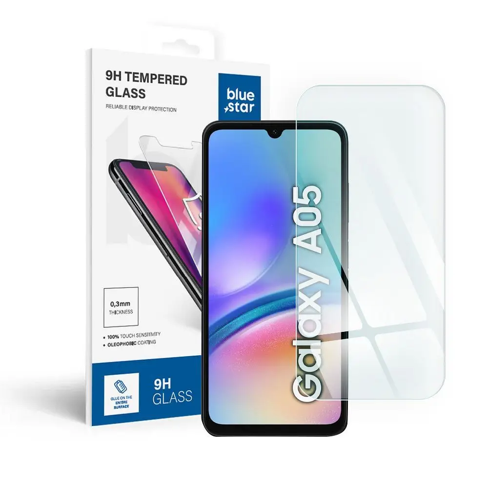 Kaljeno steklo za Samsung Galaxy A05 Blue Star