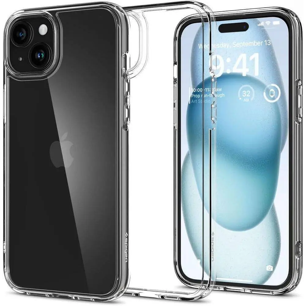 SPIGEN ovitek ULTRA HYBRID za IPHONE 16, prozoren