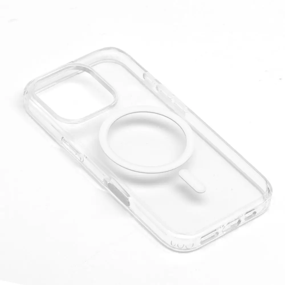 Ovitek za iPhone 16 PRO Clear Mag Cover Elite (STR / NEZDRŽEN / GUMB ZA UPRAVLJANJE KAMERE), združljiv z MagSafe, prozoren