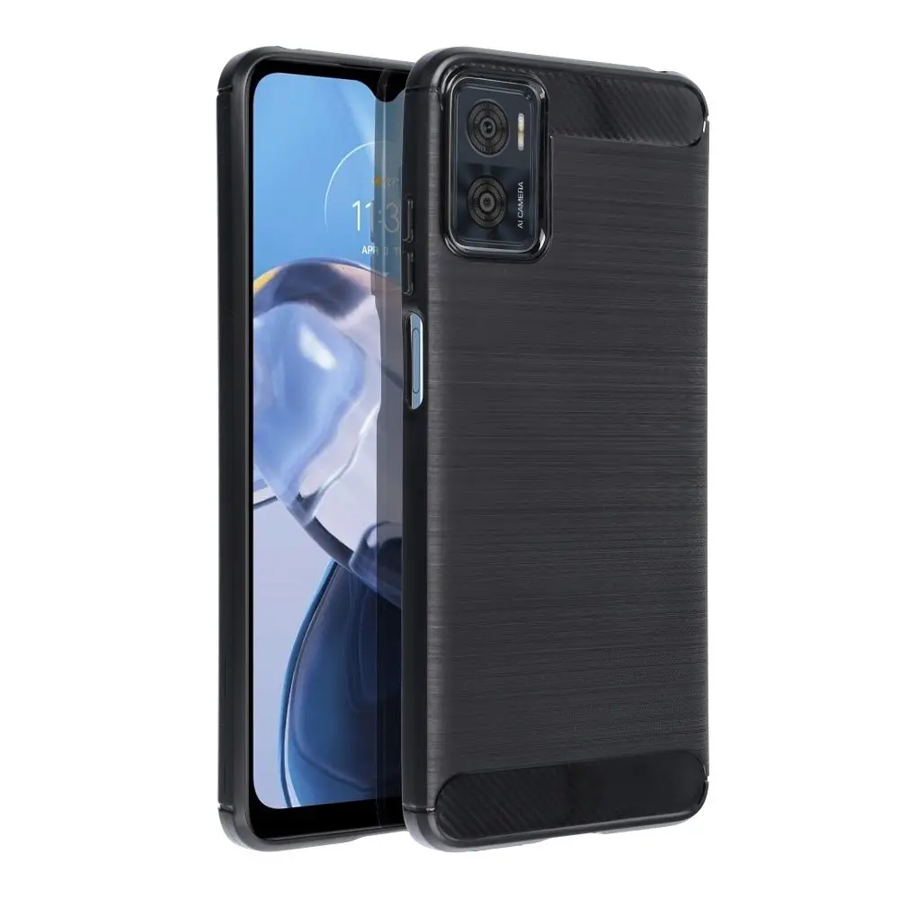 Ohišje za Motorola E22 / E22i Carbon, črno
