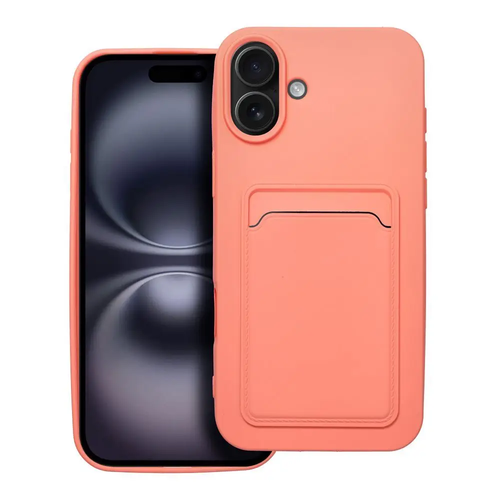 Etui za iPhone 16 PLUS Card Case, roza