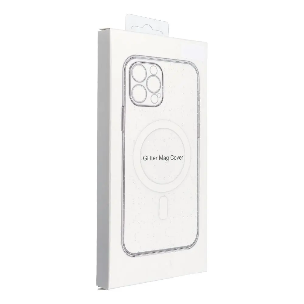 Ovitek za Samsung S26 ULTRA Clear Mag Cover (STR), združljiv z MagSafe, prozoren z bleščicami