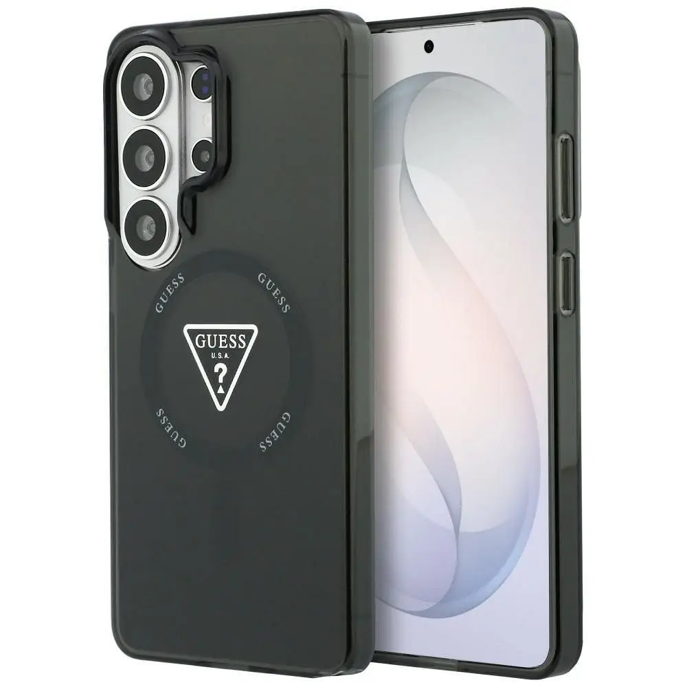 GUESS etui za SAMSUNG S26 Ultra GUHCS26L5HC4MLSK (Magnetic IML Gradient Triangle) črno