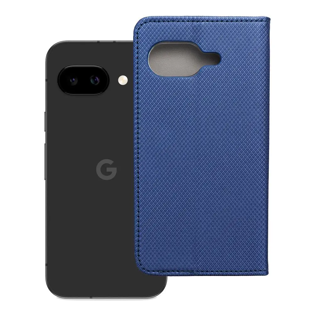 Torbica SMART CASE Book za GOOGLE Pixel 9a, temno modra