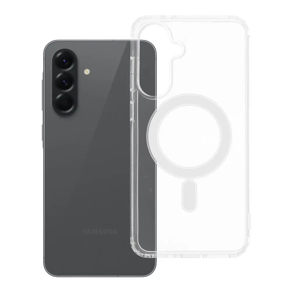 Transparentni etui za Samsung A56 Clear Mag Cover (MID), združljiv z MagSafe