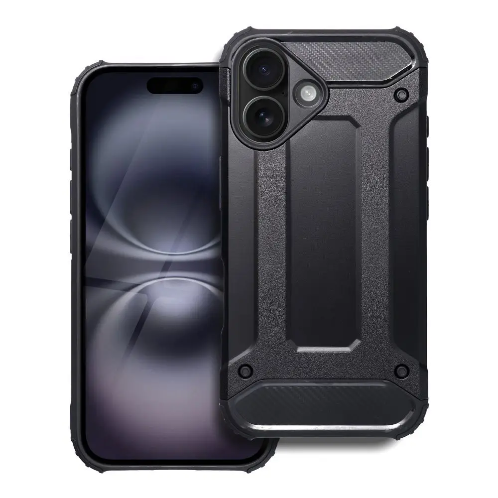 Ohišje za iPhone 16 Armor, črno